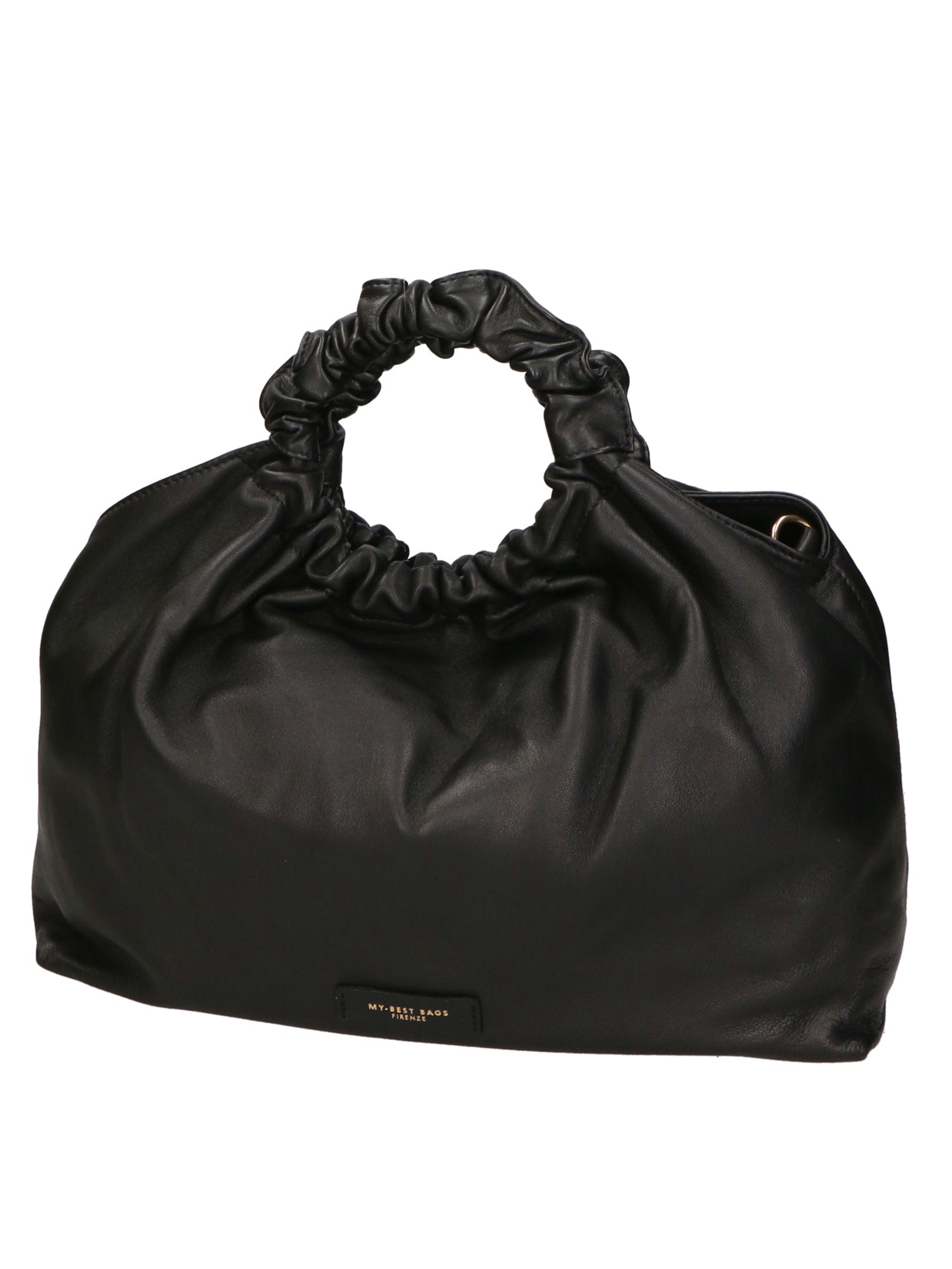 Borsa a mano da donna 100% pelle nappa MYB-8045-FW-NERO 21 My Best Bag