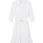 Vestito in Cotone Bianco