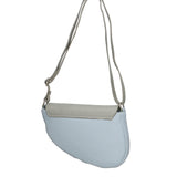 Sylvana Borsa a tracolla da donna Vera pelle 193034-GRIGIO+CIELO Gave Lux