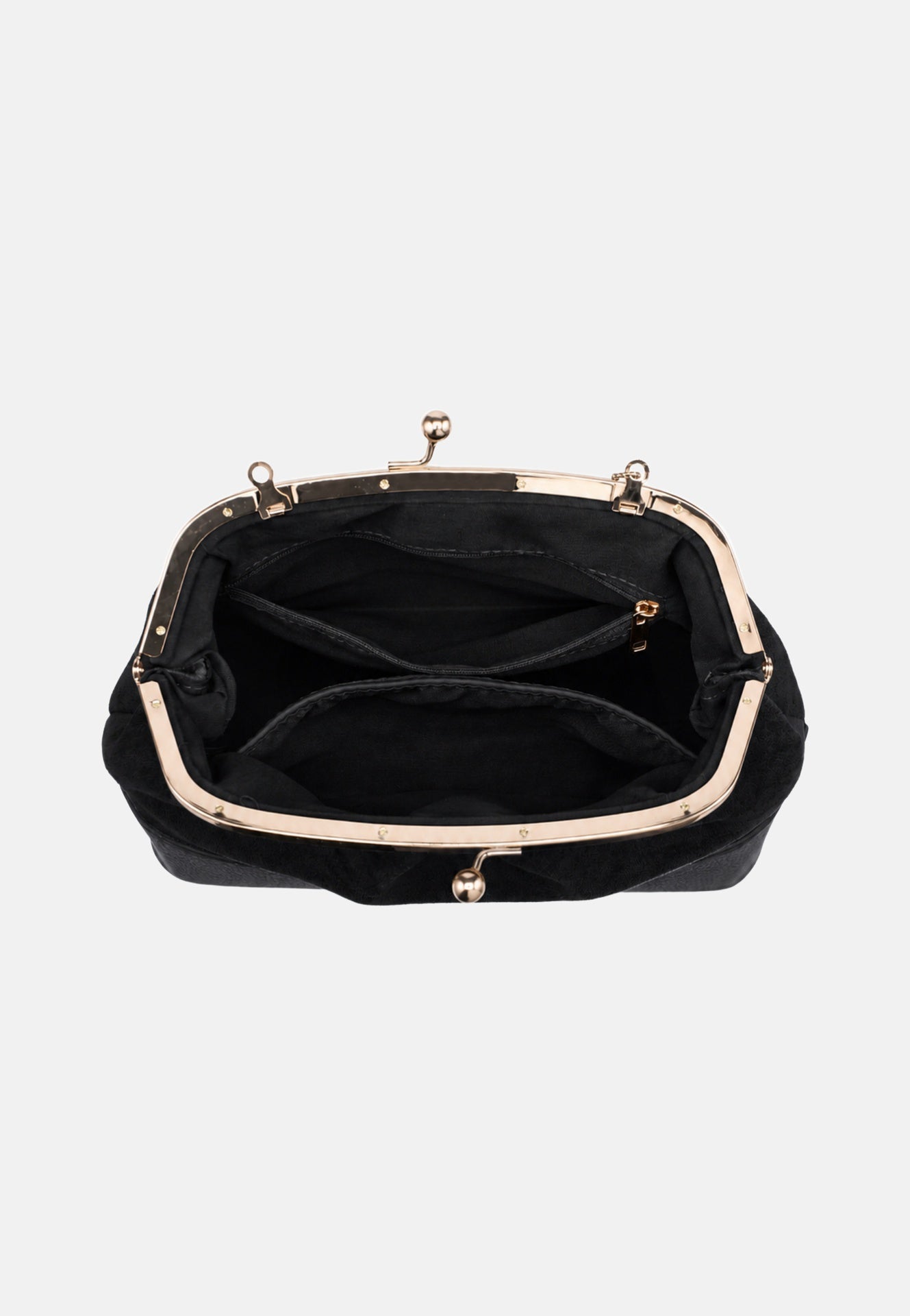 Borsa a Mano in Poliestere 100% Nero