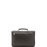 Borsa a mano unisex in vera pelle Made in Italy 4512-NERO Alessia Firenze