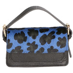 Aleide Borsa a mano da donna Vera pelle 04858-LEO G BLU Gave Lux