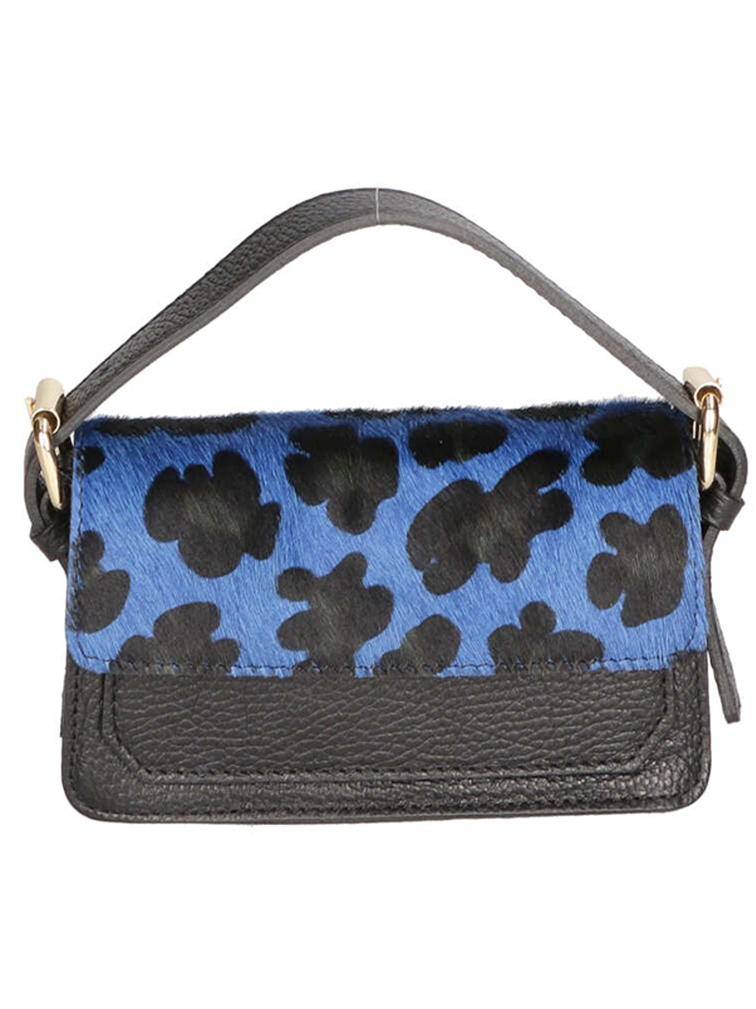 Aleide Borsa a mano da donna Vera pelle 04858-LEO G BLU Gave Lux