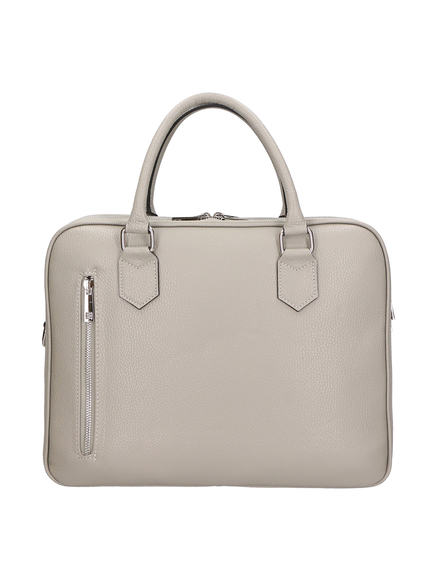 Grazia Borsa a spalla da donna Vera pelle 05930-D286 CEMENTO Gave Lux