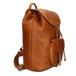 Borsa a tracolla da uomo 100% vera pelle HILB-3158-CUOIO Hill Burry