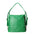 Vera pelle 07135-D47 VERDE MELA Borsa a spalla convertibile Anjelica Viola Castellani