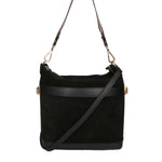 Vera pelle 04163-P218 NERO+SC NERO Borsa a spalla da donna Elowen Ultra Chiara Ferretti