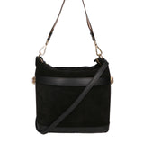 Vera pelle 04163-P218 NERO+SC NERO Borsa a spalla da donna Elowen Ultra Chiara Ferretti