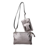 Ifigenia Borsa a tracolla da donna Vera pelle 05932-DL3 FERRO Gave Lux