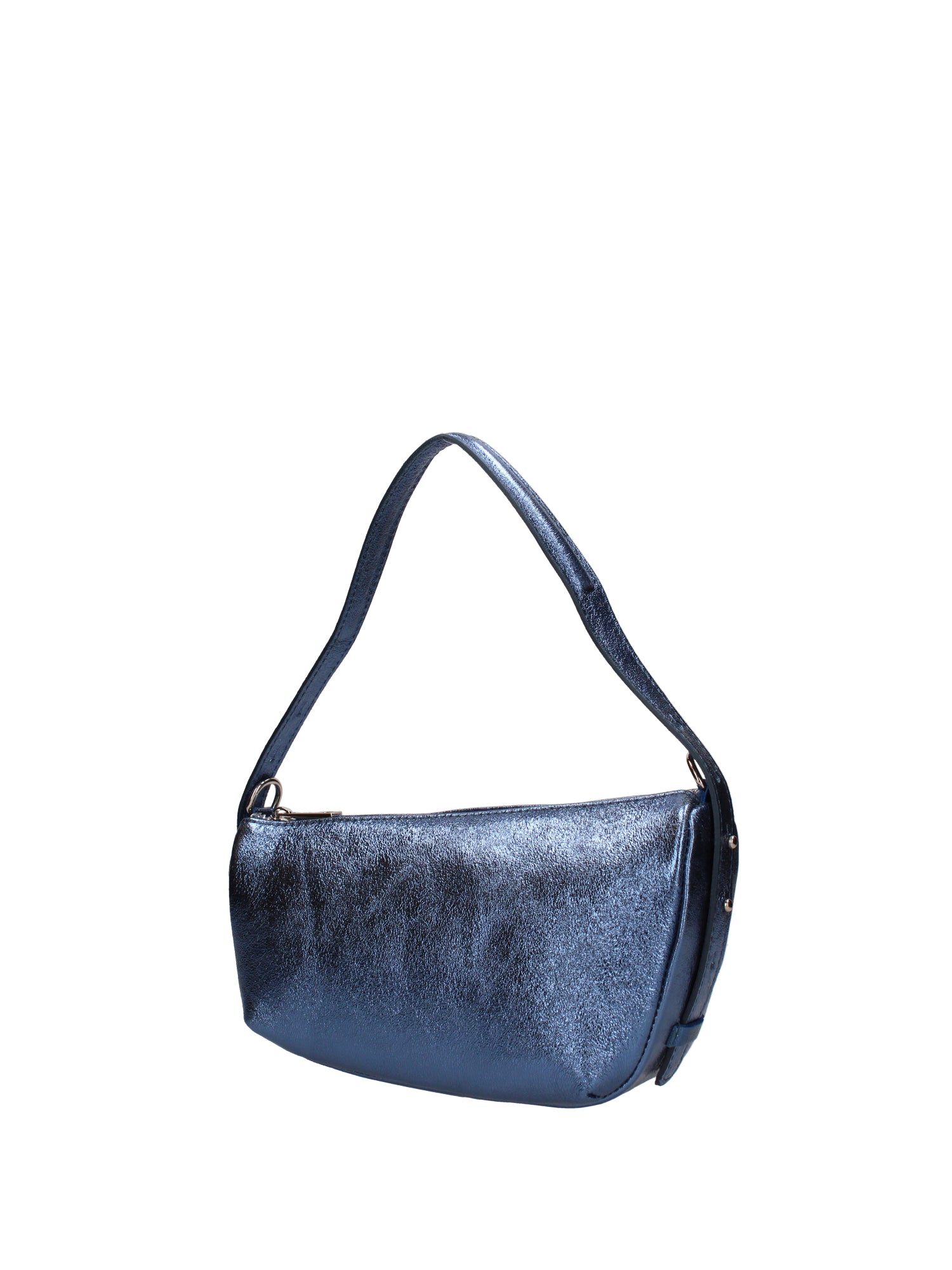 Borsa a spalla da donna Vera pelle e metallo 07228-L026 JEANS Roberta Rossi