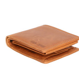 Portafoglio uomo in vera pelle RFID HILB-6404-CUOIO Hill Burry