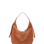 Borsa a spalla da donna 100% vera pelle 4607-MIELE Alessia Firenze