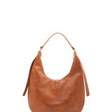 Borsa a spalla da donna 100% vera pelle 4607-MIELE Alessia Firenze