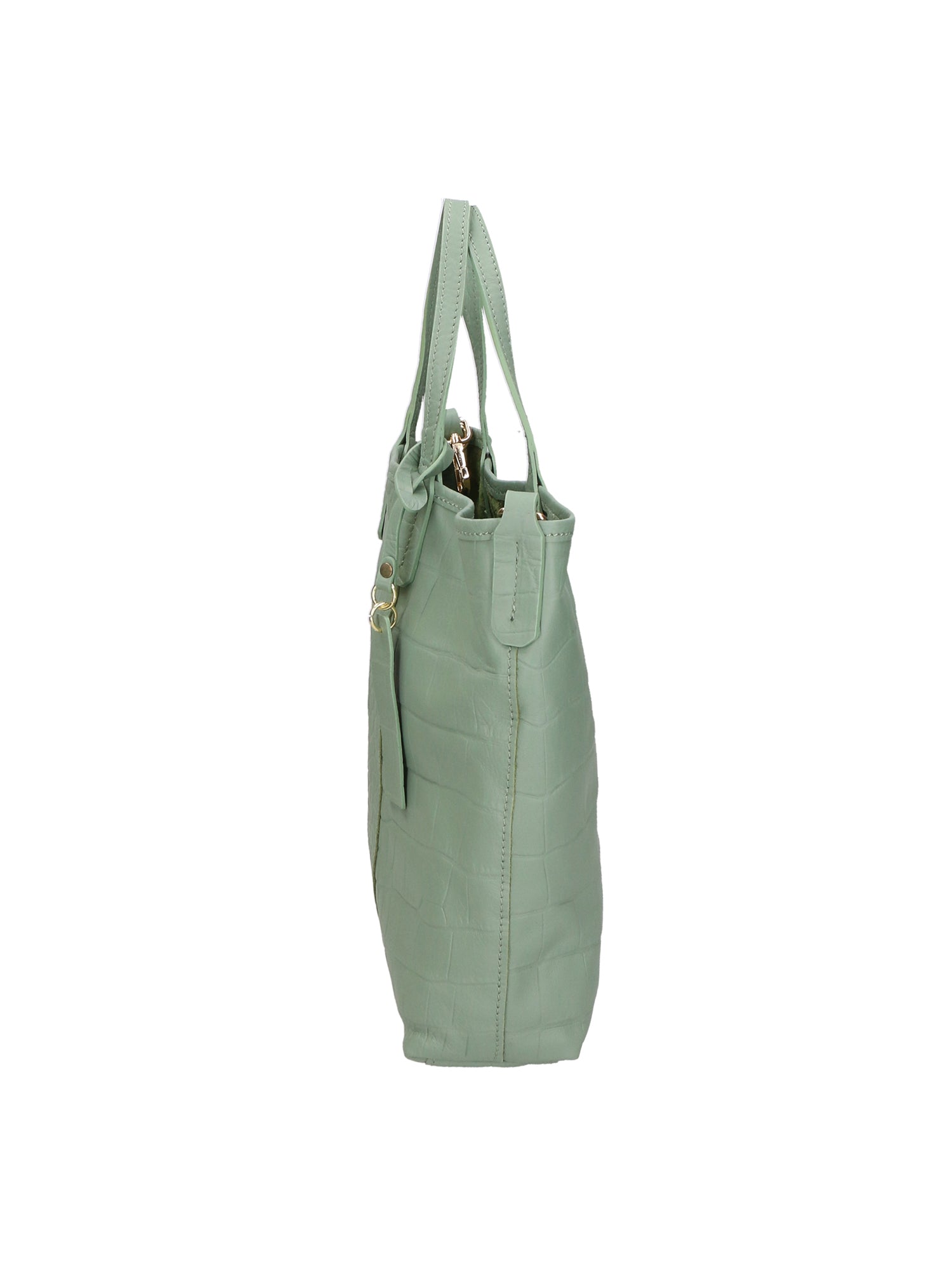 Borsa a mano da donna Vera pelle MYB-7044-SS-S96 MENTA My Best Bag