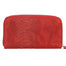 Carmela Portafoglio donna vera pelle Zip 10033-ROSSO RED Gave Lux