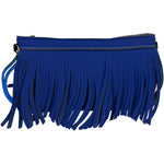 Oxsana Borsa a spalla da donna Neoprene 1311-BLU DARK BLUE Gave Lux