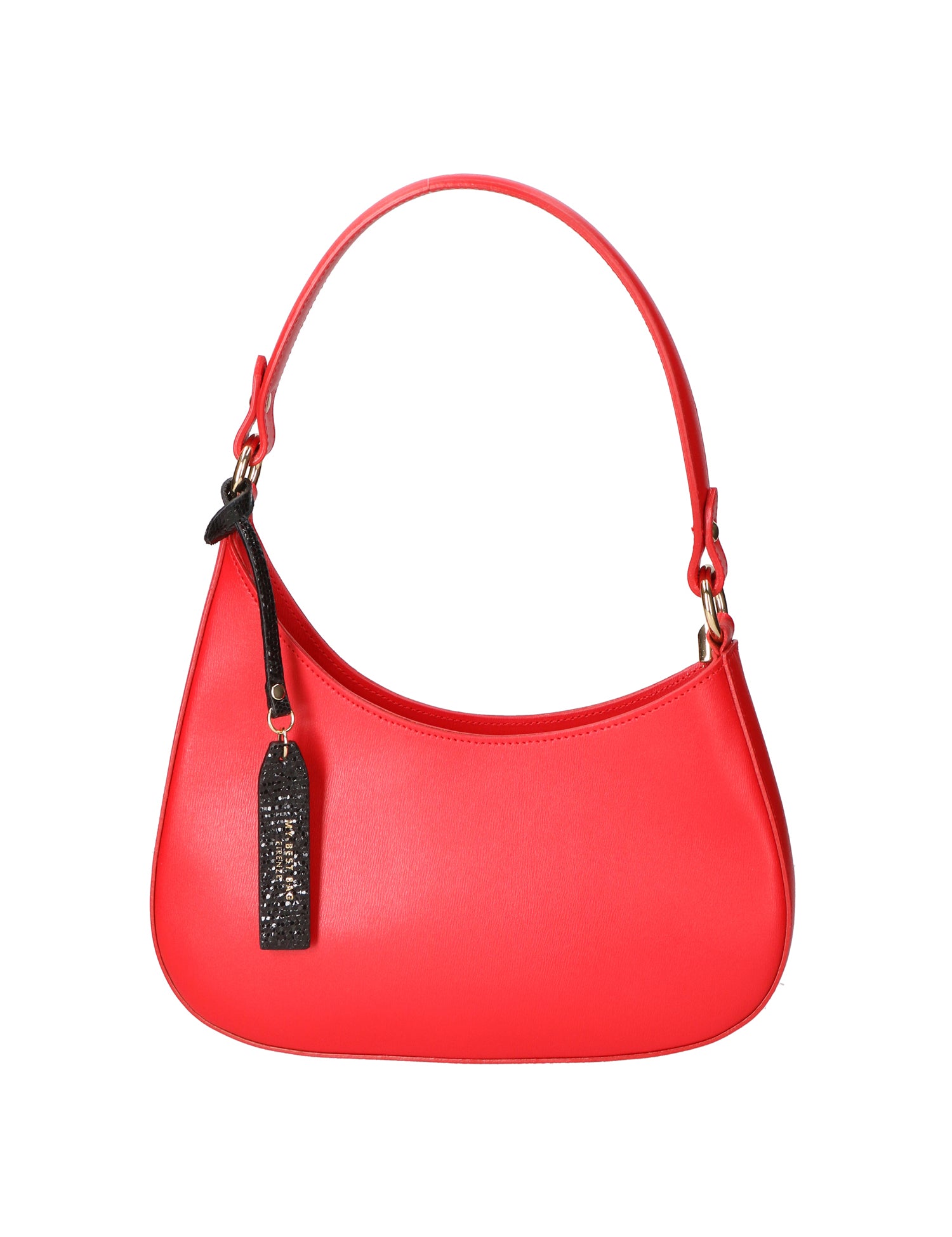 Borsa a spalla da donna Vera pelle MYB-05254-SS-ROSSO B58 My Best Bag
