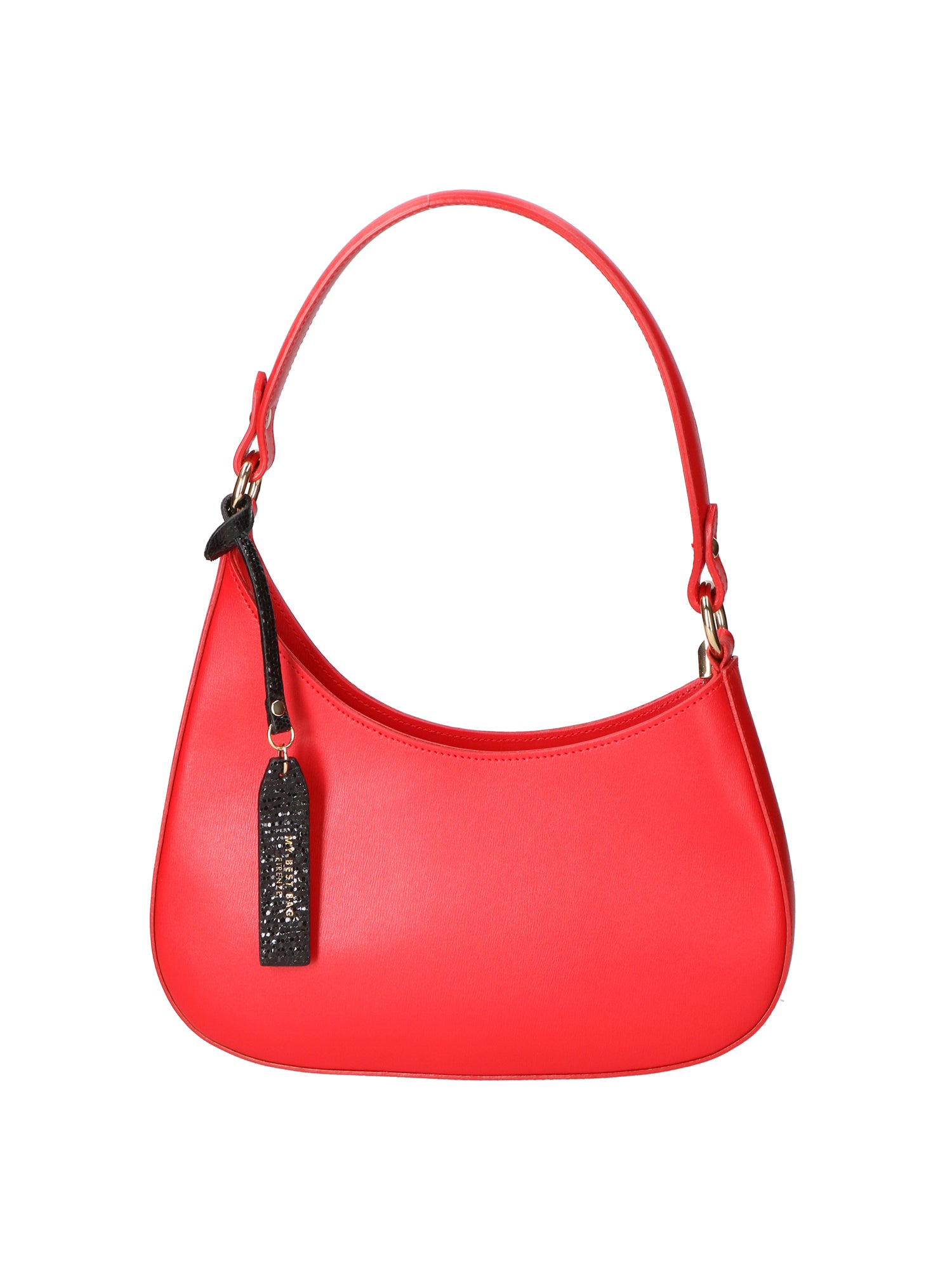 Borsa a spalla da donna Vera pelle MYB-05254-SS-ROSSO B58 My Best Bag