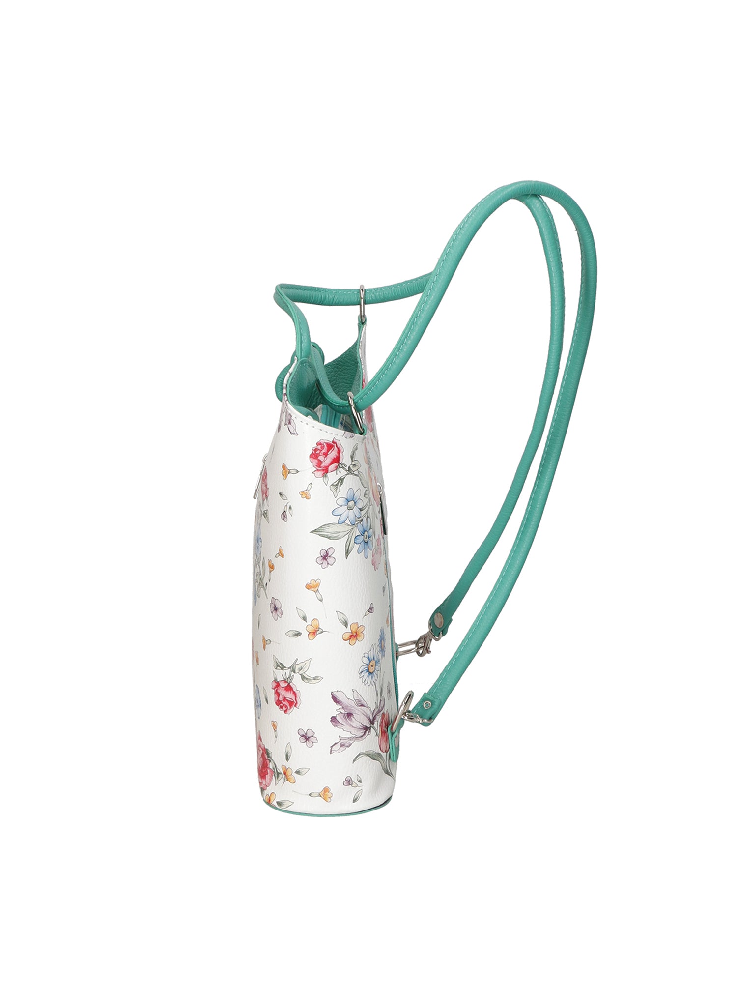 Elsa Borsa a spalla da donna Vera pelle 80056-D80 VERDE ACQUA Gave Lux