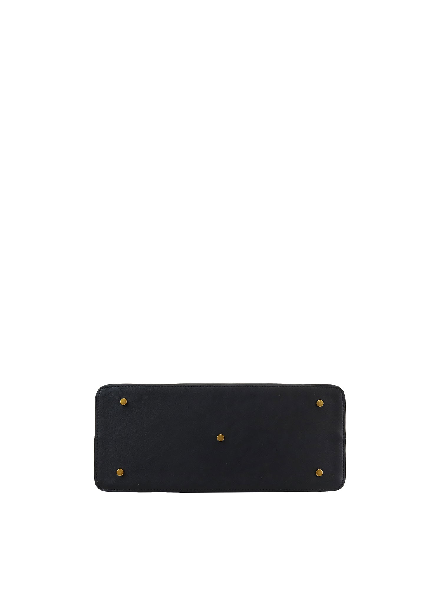 Borsa a mano da donna 100% pelle vegana PU GGB016BLK Gabriella G Firenze