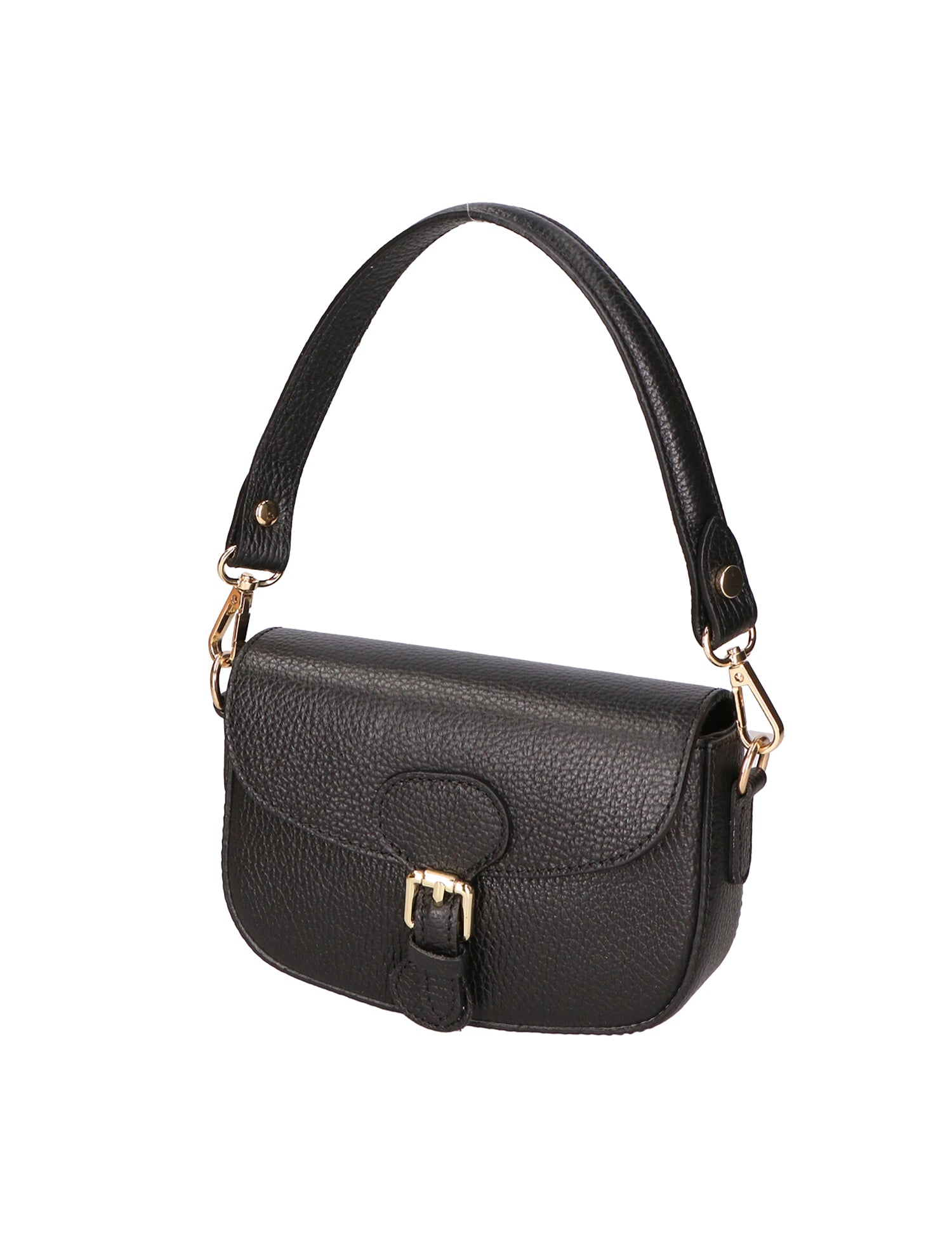 Viktoria Borsa a spalla da donna Vera pelle 06526-D28 NERO Gave Lux