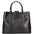 Letizia Borsa a mano da donna Pelle stampata croco 06542-NERO Gave Lux