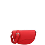 Marsupio da donna in vera pelle Made in Italy 07218-D58 ROSSO FUOCO Roberta Rossi