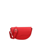Marsupio da donna in vera pelle Made in Italy 07218-D58 ROSSO FUOCO Roberta Rossi