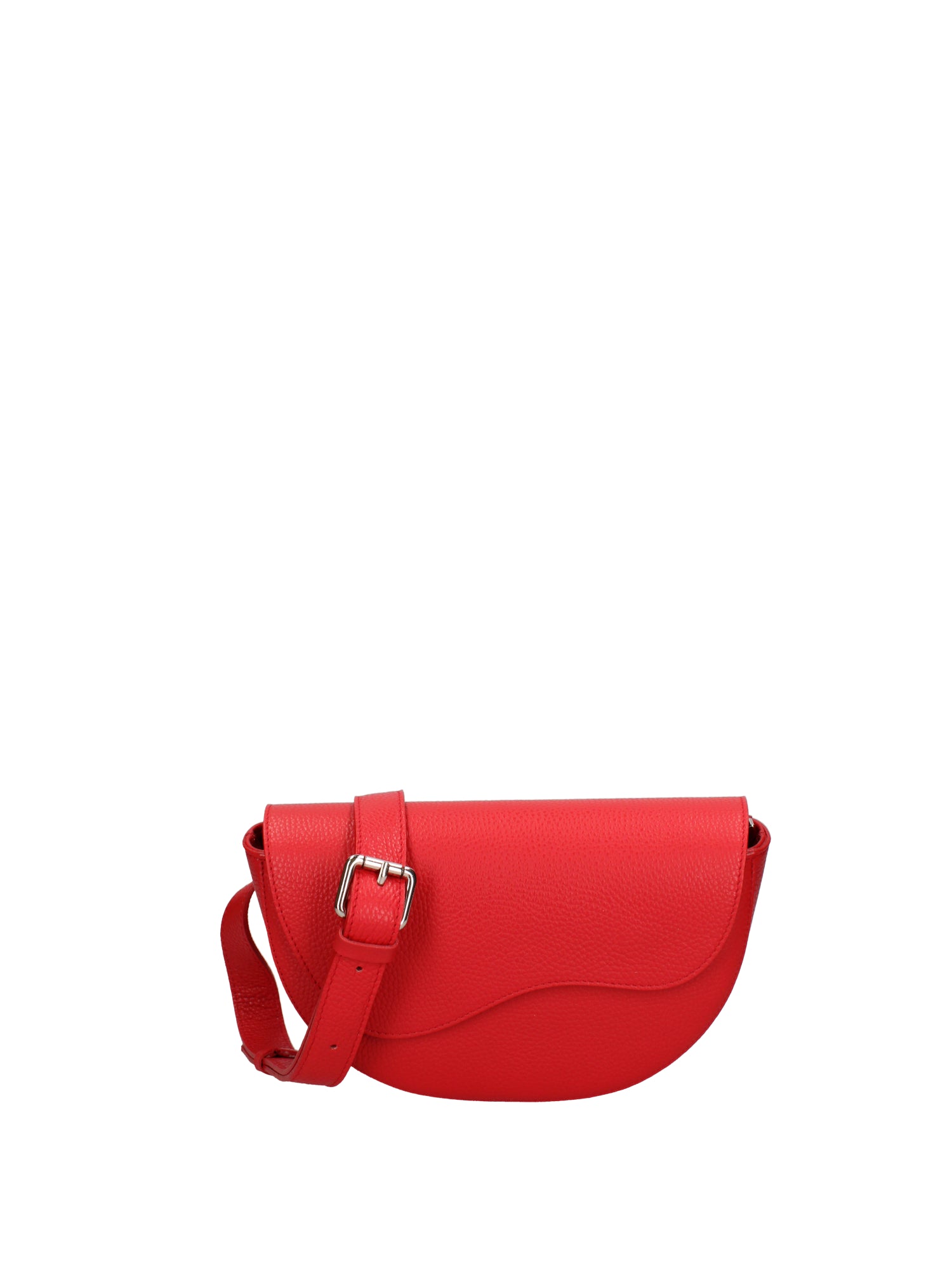 Marsupio da donna in vera pelle Made in Italy 07218-D58 ROSSO FUOCO Roberta Rossi