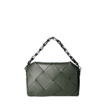 Valenza Ultra Borsa a spalla da donna Vera pelle 04155-D14 VERDE SCURO Chiara Ferretti