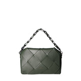 Valenza Ultra Borsa a spalla da donna Vera pelle 04155-D14 VERDE SCURO Chiara Ferretti