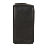 Portafoglio unisex in vera pelle Made in Italy SN2828147-BLACK Santini Firenze