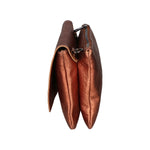 Angelica Pochette da donna Vera pelle 05413-L006 RAME Gave Lux