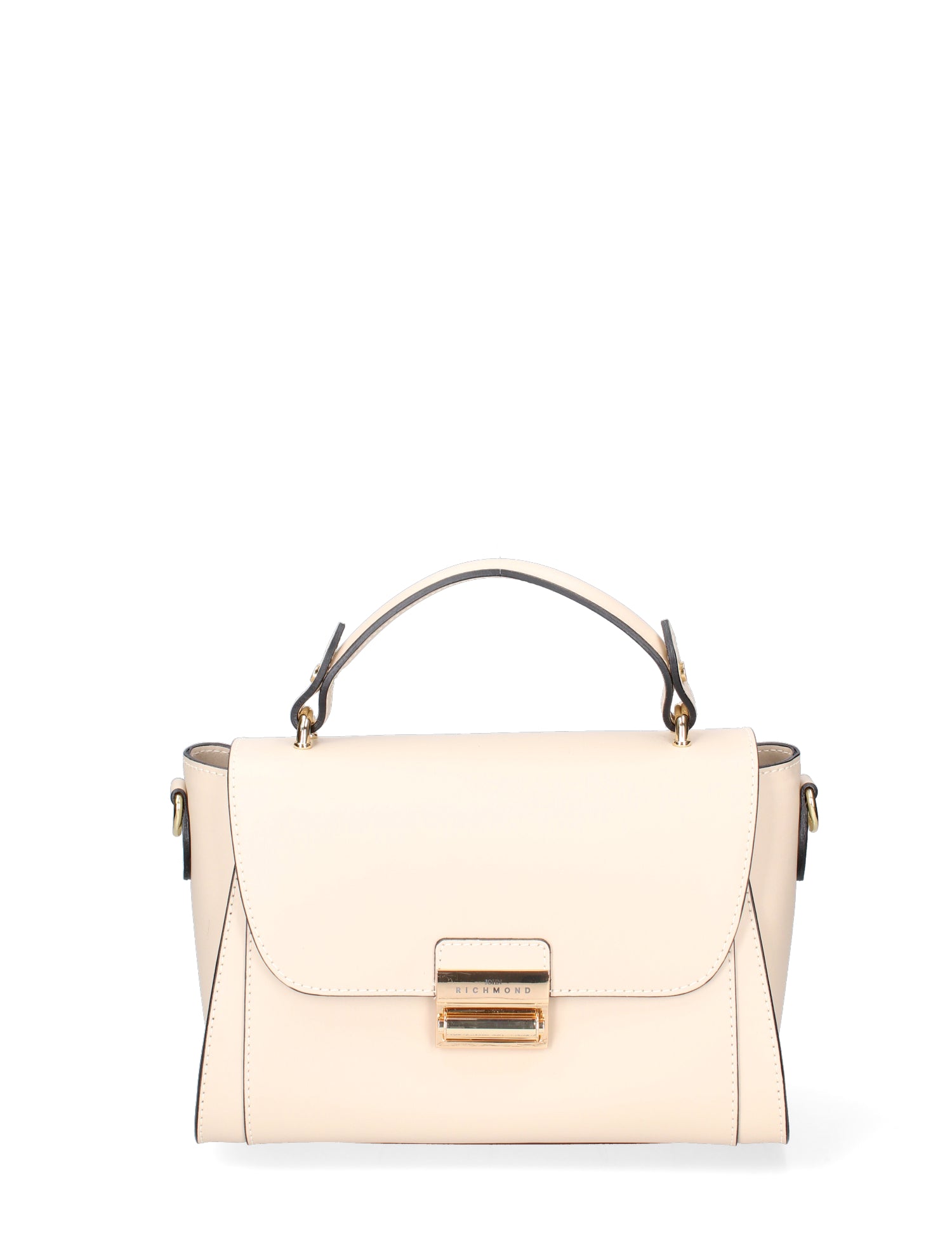 Borsa a mano da donna 100% pelle ruga JR-W-1128RU-BONE-GOLD John Richmond