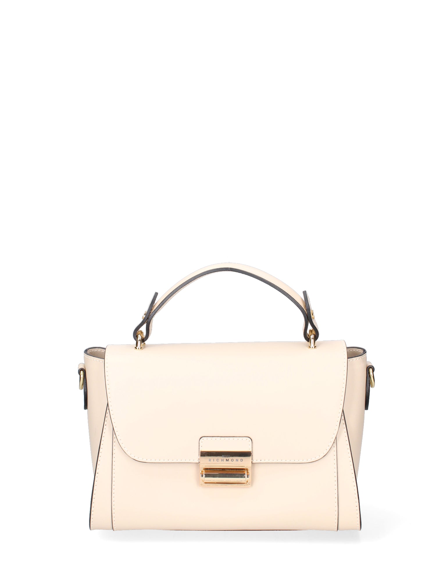 Borsa a mano da donna 100% pelle ruga JR-W-1128RU-BONE-GOLD John Richmond
