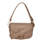 Viktoria Borsa a spalla da donna Vera pelle 06526-D40 TAUPE Gave Lux