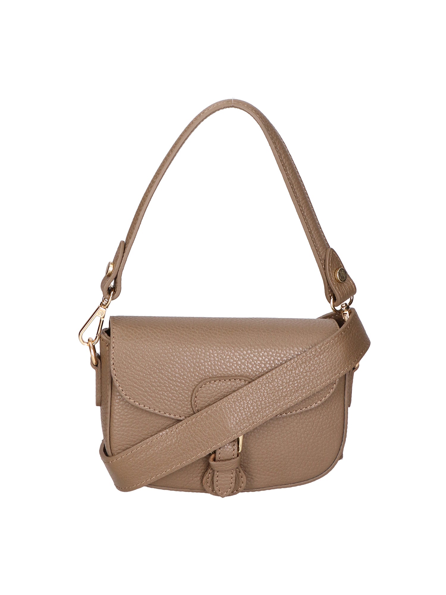 Viktoria Borsa a spalla da donna Vera pelle 06526-D40 TAUPE Gave Lux