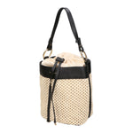 Borsa a mano da donna Cuoio & Paglia MYB-7041-SS-BEIGE+S28 NERO My Best Bag