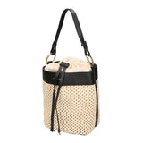 Borsa a mano da donna Cuoio & Paglia MYB-7041-SS-BEIGE+S28 NERO My Best Bag
