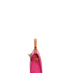 Borsa a mano da donna 100% vera pelle 07221-D02 FUXIA+D44 CUOIO Roberta Rossi