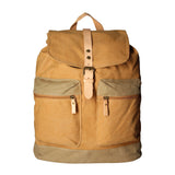 Mavi’ ZG3013-CUOIO COGNAC Zaino unisex in canvas e vera pelle Gave Lux