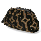 Borsa a tracolla da donna Velluto e pelle MYB-8018-FW-8 NERO My Best Bag