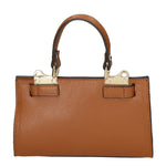 Noel Borsa a mano da donna Vera pelle 04265-D17 CUOIO SCURO DARK COGNAC Gave Lux