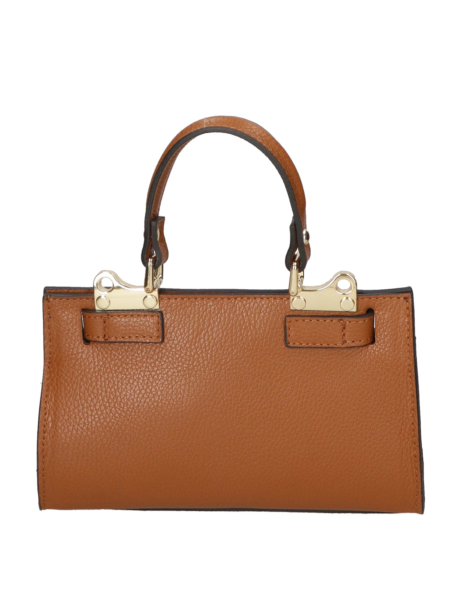 Noel Borsa a mano da donna Vera pelle 04265-D17 CUOIO SCURO DARK COGNAC Gave Lux
