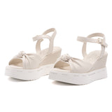 Sandali da donna Textile Polyester