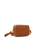 Borsa a tracolla da donna 100% pelle vegana PU GGB014CGN Gabriella G Firenze