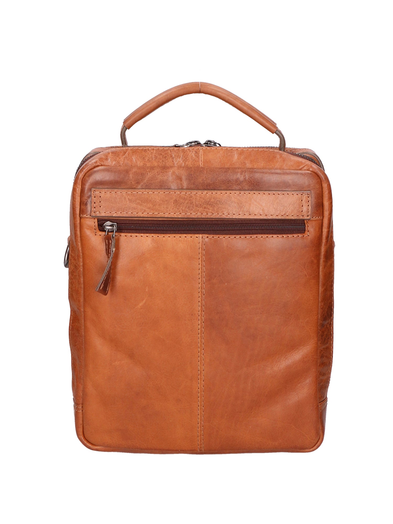 Borsa a mano unisex in vera pelle 100% Made in Italy SN5861647-TAN Santini Firenze