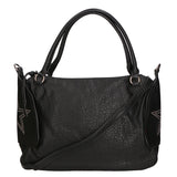 Rosa Borsa a mano da donna Ecopelle 8016-NERO Gave Lux