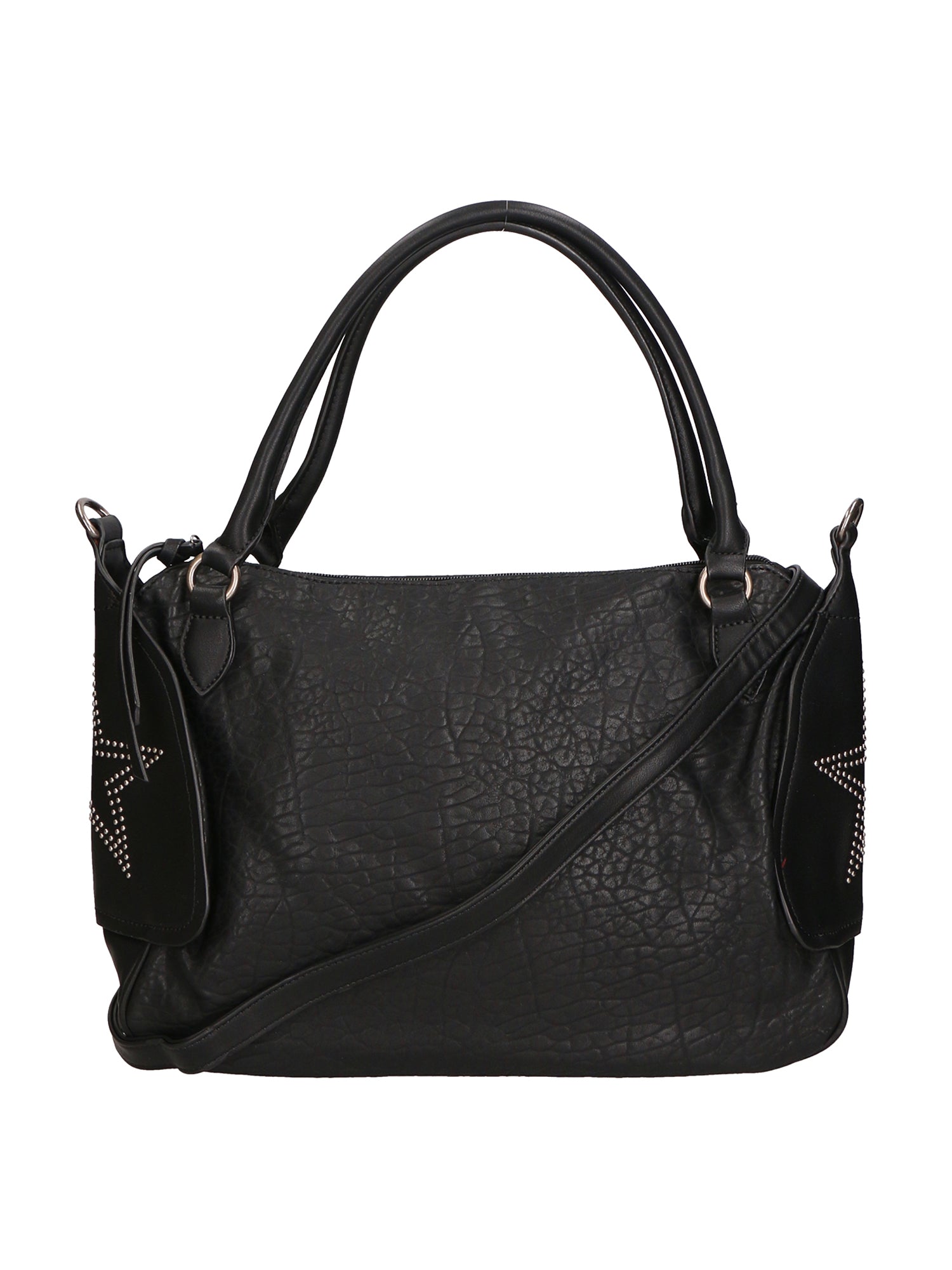 Rosa Borsa a mano da donna Ecopelle 8016-NERO Gave Lux