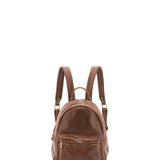 Zaino unisex in vera pelle 100% cotone 4460-TESTA DI MORO Alessia Firenze